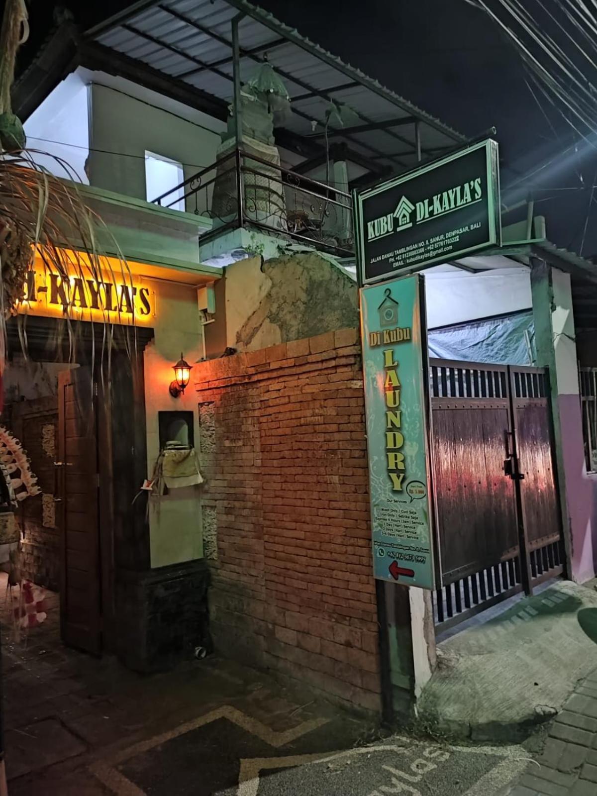 Kubu Di-Kayla's Otel Sanur Dış mekan fotoğraf