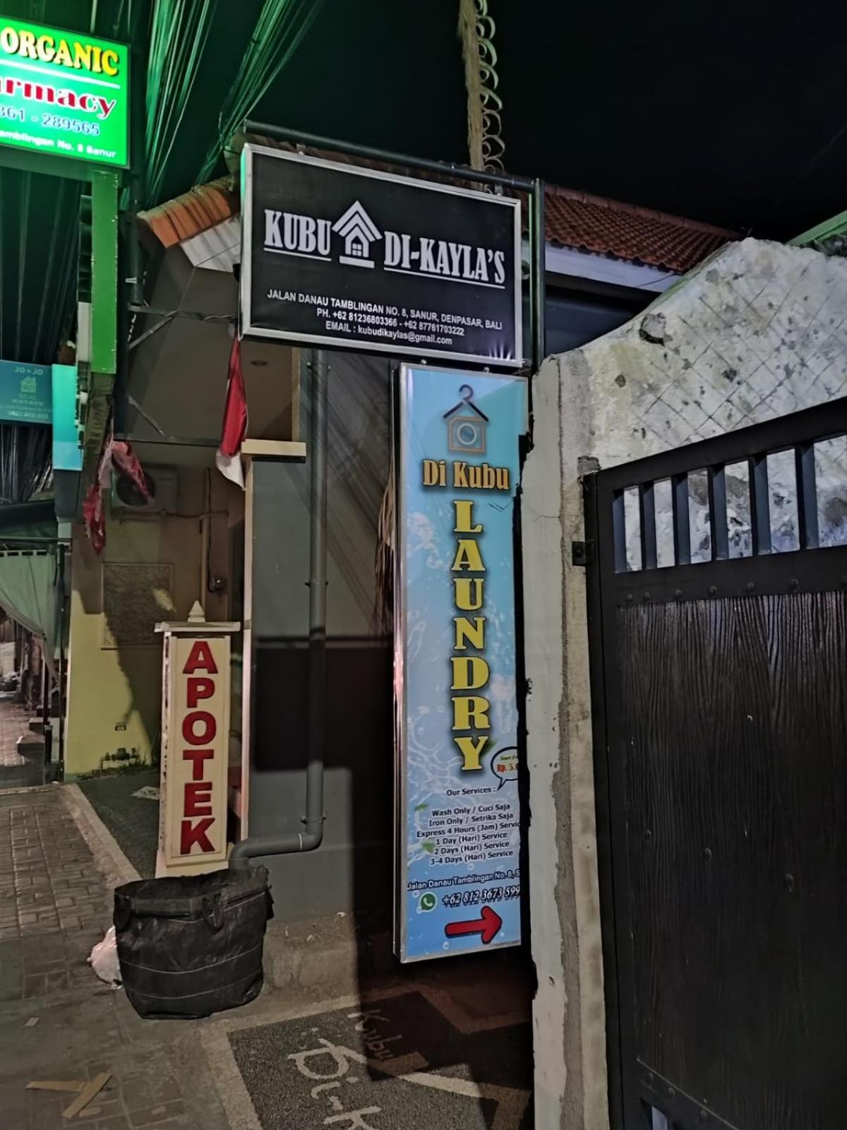 Kubu Di-Kayla's Otel Sanur Dış mekan fotoğraf