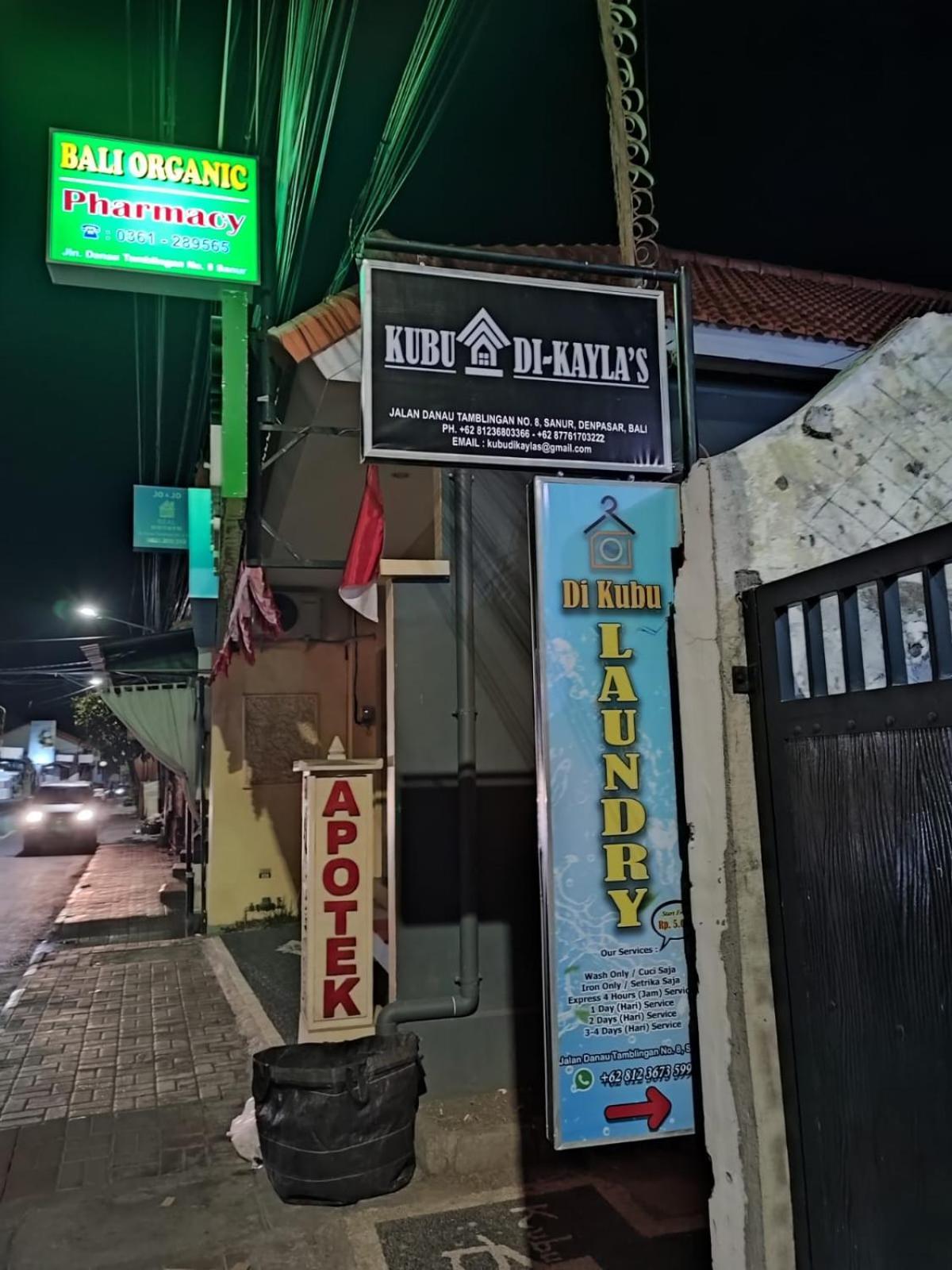 Kubu Di-Kayla's Otel Sanur Dış mekan fotoğraf